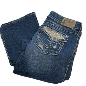 Silver Jeans Suki Surplus Flap Bootcut Flare